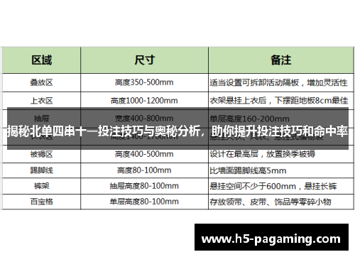 揭秘北单四串十一投注技巧与奥秘分析,助你提升投注技巧和命中率 揭秘北单四串十一投注技巧与奥秘分析,助你提升投注技巧和命中率